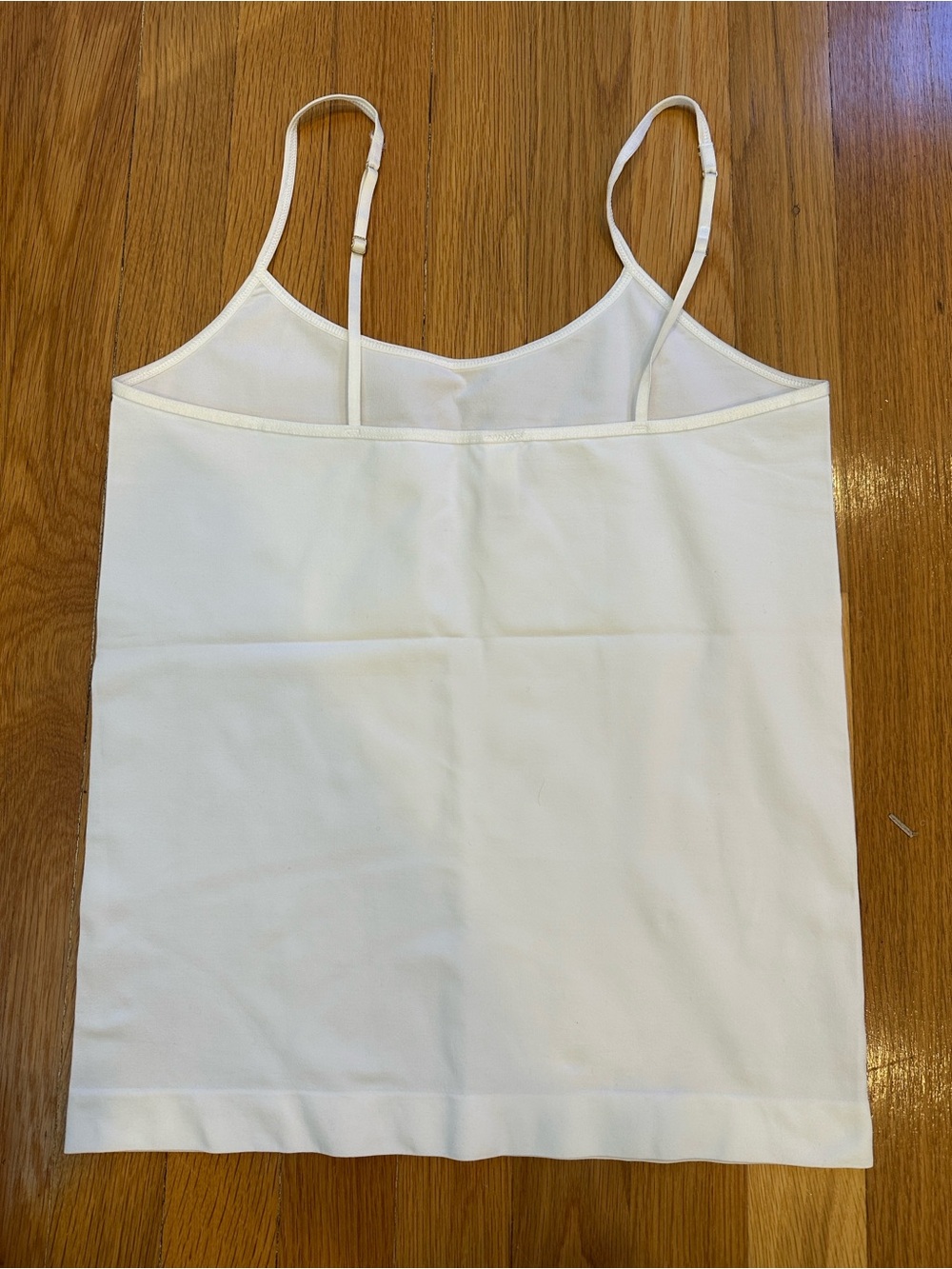 Banana Republic white spaghetti strap tank, L, NWOT - Picture 3 of 3